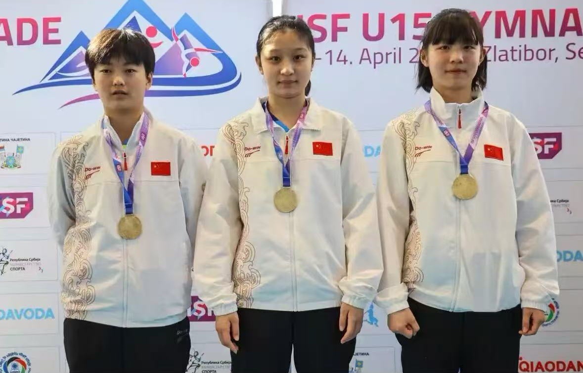 哈三中教师指导中国女子乒乓球队夺得U15世界中学生夏季运动会团体冠军天行体育平台(图1)